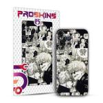 PROSKINS Mono Anime 3D Textured Mobile Back Skin/Sticker Only for POCO X3 Pro