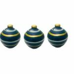 HC THE CRAFTS Terracotta Clay Gullak, Money Bank blue pack of 3 Coin Bank  (Blue)
