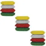 KENYBEA Dish Wash Sponge,Multi-Use,Non-Scratch Scrubber,Dish washing,Kitchen(Pack Of 12) Scrub Sponge (Regular, Pack of 12)