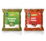 Trinetra Oregano Flakes (200 G) & Chilli Flakes (200 G) Combo Pack