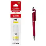 Canon GI 71 Yellow Ink Bottle with 3in1 Multi-Function Creative Mobile Phone Stand