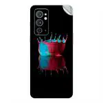 GADGETSWRAP Printed Vinyl Skin Sticker for Oneplus 9RT (5G) - Paint Drop