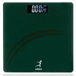 Vifitkit Digital Body Weight Machine with LCD Display & Step-on Technology, Electronic Weighing Scale, Body Weight Machine, Weighing Machine for Human Body (Excluded Battery) (Green & Black)
