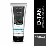 L'avenour D-Tan Charcoal Face Wash for Men & Women | For Deep Detox, Reduce Tanning, Instant Brightening, Remove Dirt & Excess Oil - 100ml