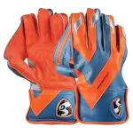 SG Leather, Polyvinyl Chloride Super Club Wicket Keeping Gloves - Junior