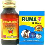 Herbshd PARALITOL OIL50ml & RUMA-T capsule (combo pack )
