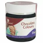 BLOSSOM Chocolate Colour Powder for Colouring Cake Chocolate- Blue, 20 gm
