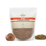 Kokos Natural Flax Seed Powder 400gm - Gluten-Free and Rich in Dietary Fiber & Omega 3 Fats for Improved Health, Digestion, and Weight Loss. Flax Egg is Vegan Egg Substitute in baking recipes.