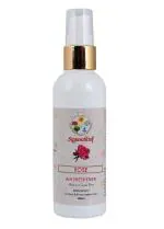 Sugandhim Air Freshener Spray Rose (Gulab), 1 x 100 ml, Aerosol, 100% Ganga Water Based, Exotic Floral Fragrance, Chemical Free, Non-Alcoholic, Pleasant Odor, Used in Bedroom, Bathroom, Hall, Temple, Office Etc, Made In India