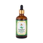 KUNJ Camphor Essential Oil (Cinnamomum camphora) 100% Pure & Natural Undiluted Therapeutic Grade, Steam distilled, For Skin & Hair Care, -100ml