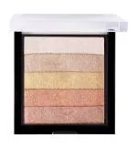 MARS 5 Shades in 1 Brick Highlighter Palette, Blush Topper for Face Makeup (Shade-04)