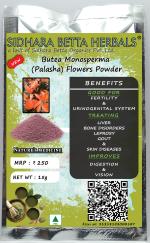 Sidhara Betta Herbals Butea Monosperma (Palasa) Flowers Powder