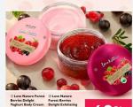 SMART BEAUTY Oriflame Love nature forest berries delight yoghurt cream n scurb jam (400 ml)