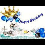 SV Traders Balloon Decoration Balloon Bouquet For Birthday/Anniversary/Baby Shower Combo Of 31 Pcs