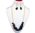 JAYA VISION ENTERPRISES Gemstone Green Aventurine Heart Chakra Necklace