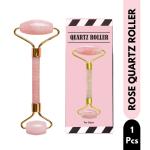 House Of Beauty Rose Quartz Roller For Toning, Tightening, Depuffing Face & Under Eyes(1Pc)