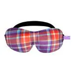 VIAGGI 3D Printed Eye Mask, Blindfold Sleep Eye Mask for Travel, Sleeping Eye Mask for Women and Men, Eye Cover - Red