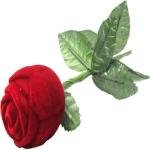 Aadhya Romantic Designer Rose Ring Jewellery Vanity Box (Red)