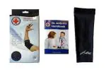 DOCTOR ARTHRITIS Elbow Support/Brace for Pain Relief, Elbow Cap for Gym, Stylish Brace Compression Sleeve for Tendinitis, Useful for Tennis, Cricket & Golf Suitable for Both Men and Women