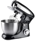 WisTec 1300W, 6.5L Stand Mixer with SS Bowl, 100% Copper Motor, Black