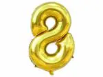 Pepiottoz Numeric Balloons | Number Balloon for Parties, Weddings, Anniversary & Celebration's. (Number-0)