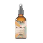 Vedan Castor Oil and Virgin Coconut Oil Blend for Hair Growth, 100ml