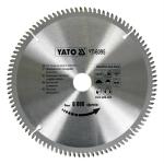 Yato YT-6095 TCT Circular Saw Blade For Aluminium |Hand Tools|Brass Brush|Wire Brush|Grinding Tools|Industrial Tools|Grinding for cutting aluminium proiles, laminates, plexi,corian cleaning tools
