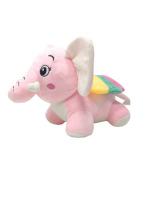 FUN ZOO Super Soft toy 35cm Height Stuffed Cute Magical Elle 100% Safe for Kids (Pink)