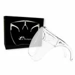 DR. MOREPEN Goggle Style Face Shield | Anti-Fog, Scratch Resistant, Washable & Reusable Protection Shield | Safety Visor