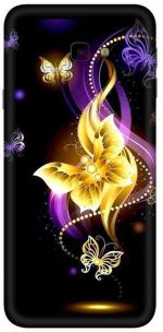 aadia Samsung J4 Plus PRINTED SKIN STICKER DECAL LAMINATION (PERFECT FIT/ONLY BACK/MATTE FINISH)