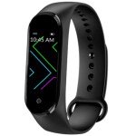 Drumstone M4 Band Intelligence Bluetooth Wrist Smart Band Watch/Health Bracelet/Activity Tracker/Smart Fitness Band/with Heart Rate Sensor Compatible for All Smartphones