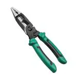 UP TO DATE PRODUCTS Multifunction 9 in 1 Electric Pliers Long Nose Electrician Wire Stripping Cutter Clamp Hardware Cable Repairing Hand Tool