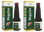 TRIO Hepalive Syrup, Liver Tonic, 225ML, Pack of 2