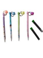 Neel Plastic Tapepenpencil Colour Pencils Pouch Drawing Kit With Pencil Shapner And 4 In 1 Gaming Scale For Kids (Pack Of 4)