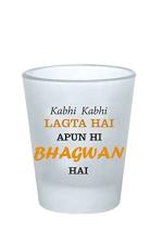 AKP Sublimation Frosted Shot Glass and Design - Best Gift for Drink Lover and Set of 2 Shot Glasses