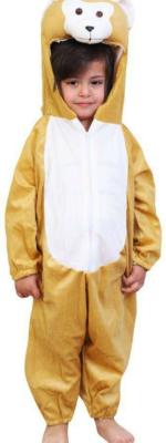 FANCY DRESSESWALE Monkey Costume Dress for Kids Animals Fancy Dress Kids Costume Wear (4 - 5 Years)