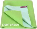 Pandaoriginals Cotton Baby Bed Protecting Mat (Green, Medium)