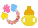 Manan Shopee Kids Multicolor Silicone Fruit Shape Teether