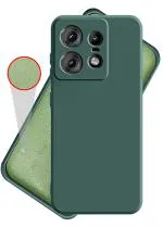 HUPSHY Back Cover for Motorola Edge 50 Pro 5G (Green, Flexible, Silicon, Pack of: 1)