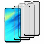 Kite Digital Realme 2 Pro Matte Finish (Black) Tempered Glass Screen Protector with Edge to Edge Coverage - Easy Installation Kit (Pack of 3)
