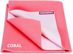 Pandaoriginals Cotton Baby Bed Protecting Mat (Coral, Large)