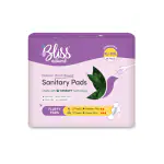 BLISSNATURAL 100% Rash Free Sanitary Pads (17 XL + 17 XXL) 34 Pads | For Medium to Heavy Flow Jumbo Mix Pack | Natural Plant Based Sanitary Napkins For Women
