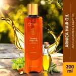 Omeo Arnica Jaborandi Hair Oil, 100% Herbal Extract, Reduces Hair Fall, Promotes Hair Growth and Strong Hair- For Women & Men 200ml