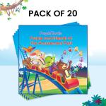Birthday Returns Story Books Purple and Friends at The Amusement Park Pack of 20