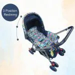 Sunbaby Angel Multicolor Baby Stroller/Pram With Light Weight Foldable Umbrella Canopy (0-3 Years)