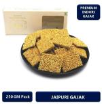 THE TASTE OF MALWA Jaipuri Gajak | Made with premium Till, Dry Fruits and Pure Ghee | Sesame Chikki | Chikki Sweets | Winter Special (250 g)