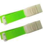 Bos Medicare Surgical Tourniquet Elastic Belt for Blood Collection with Plastic Buckle set of 2 (Green)