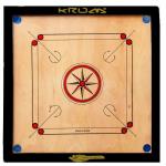 Krum Hand Made Supreme Quality Carrom Board with Coins, Striker, Powder for Children(Size-32 Inch)