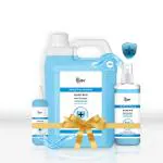 VRH 5L Rose Hand Sanitizers with Rose Sanitizer Can | Non Sticky & Nourishing 5.6L