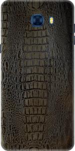 SRG INFOTECH Samsung Galaxy C7 Pro Mobile Skin (Black)